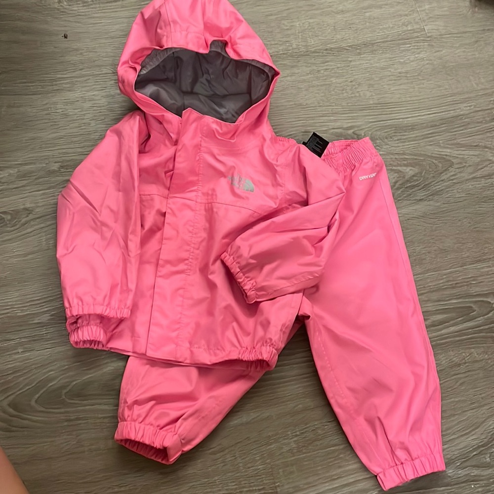 The North Face Infant Rain Jacket and Pants
